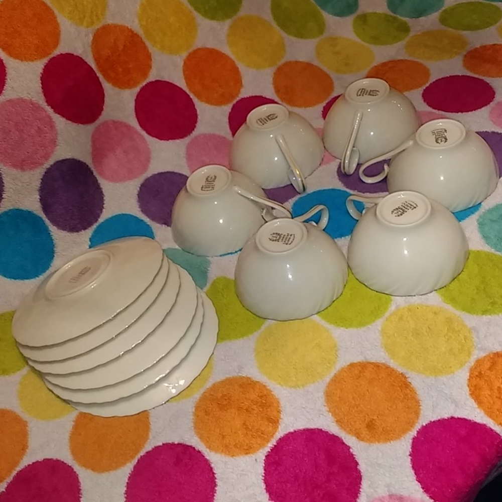 Nwob Lenox Laurent (6 Matching Sets Saucer/Mug - image 2